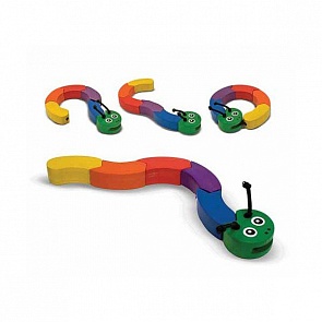 Цепь фигур Гусеница из серии Первые игрушки (Melissa&Doug, 3032_md)